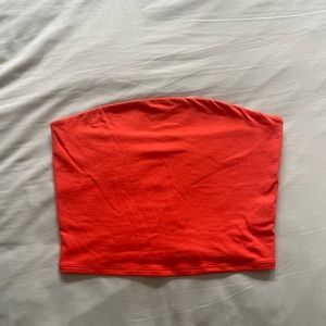 Garage orange tube top